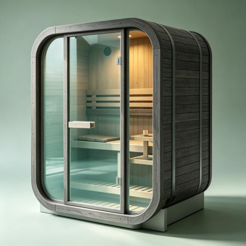 Spa Wellness And Fitness Center - Cabina de Sauna Grande Personalizada de