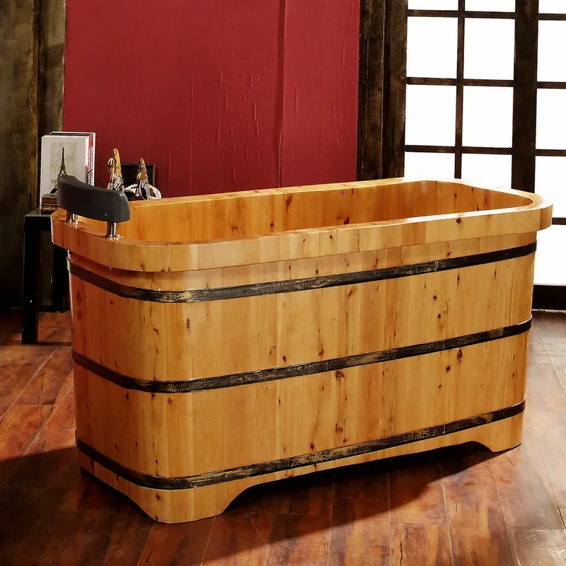 Spa Wellness Health - Bañera de Madera de Cedro de
