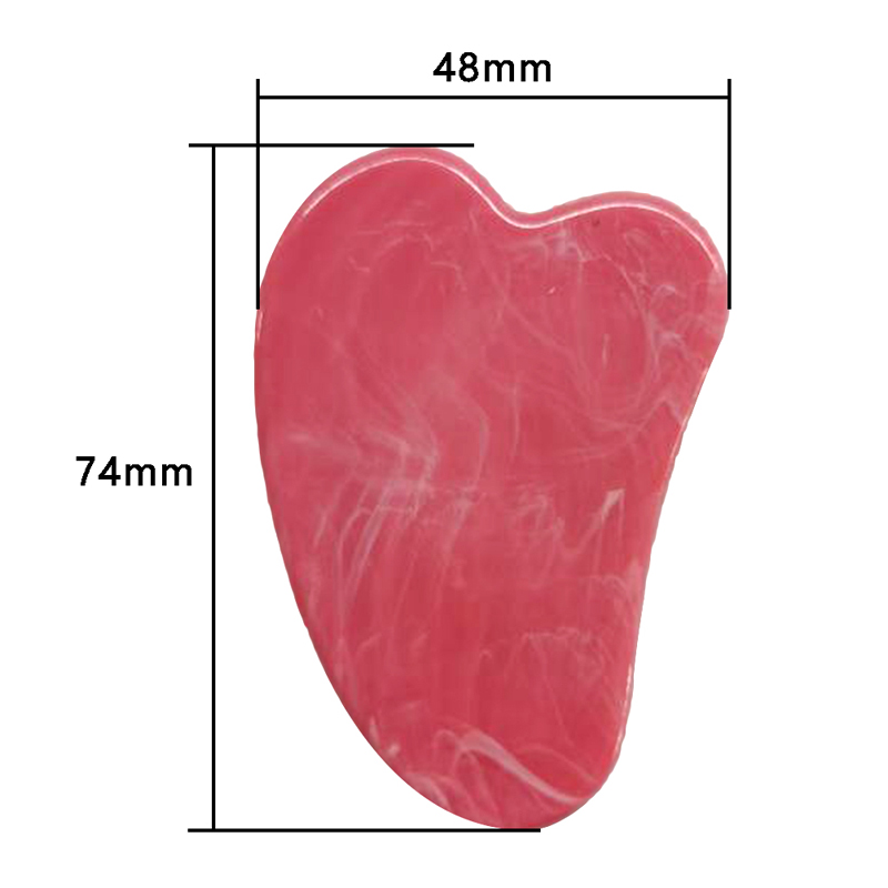 Raspador de Jade Natural Gua S - Gua Sha Tool Rose Quartz reseña y precio