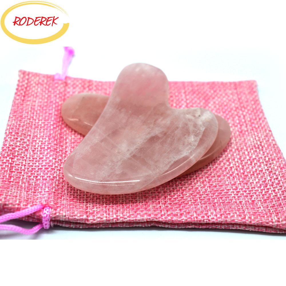 Gua Sha-Placa de Jade de cuarz - Gua Sha Tool Rose Quartz reseña y precio