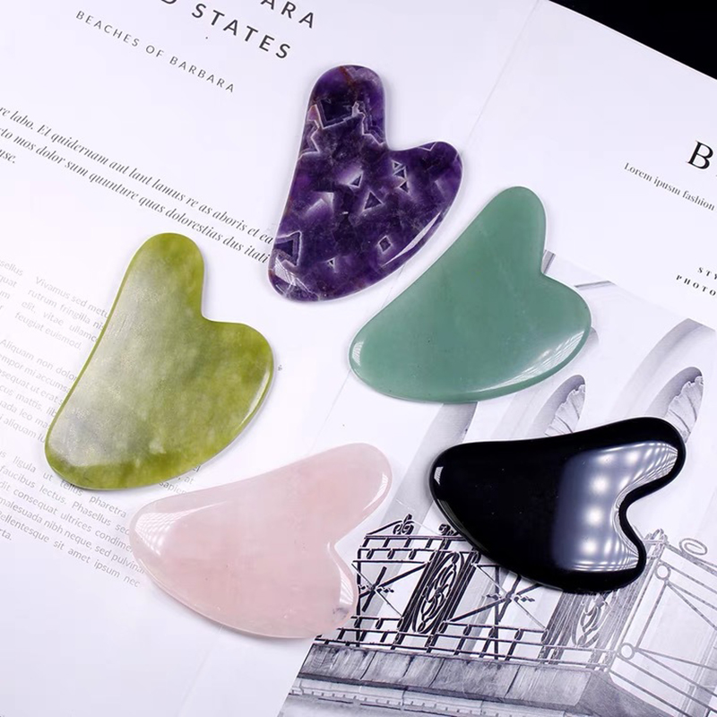 Tabla de masaje Gua Sha de pie - Gua Sha Tool Rose Quartz reseña y precio