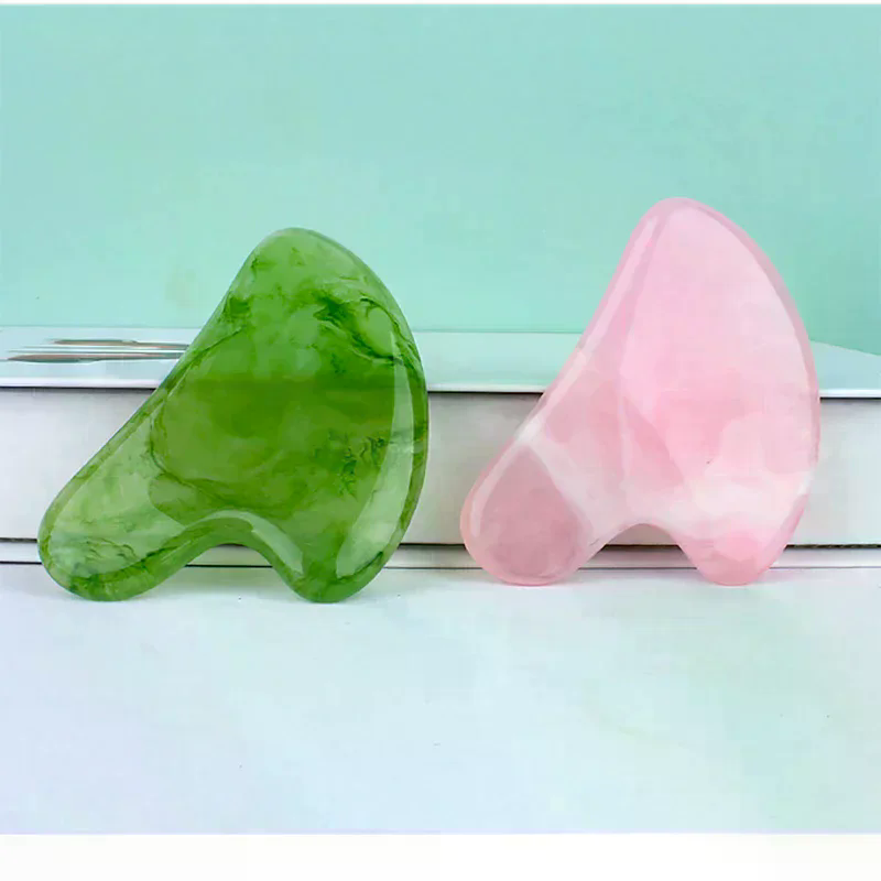 Raspador de Jade de Piedra Nat - Gua Sha Tool Rose Quartz reseña y precio