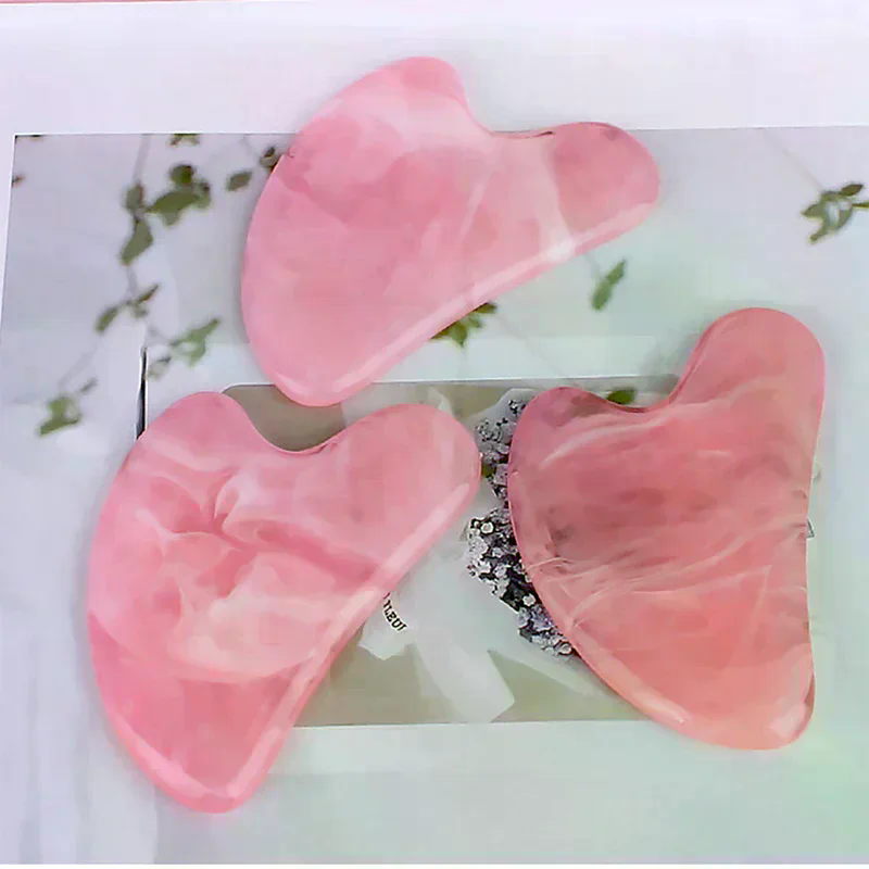 Raspador de Jade de Piedra Nat - Gua Sha Tool Rose Quartz reseña y precio
