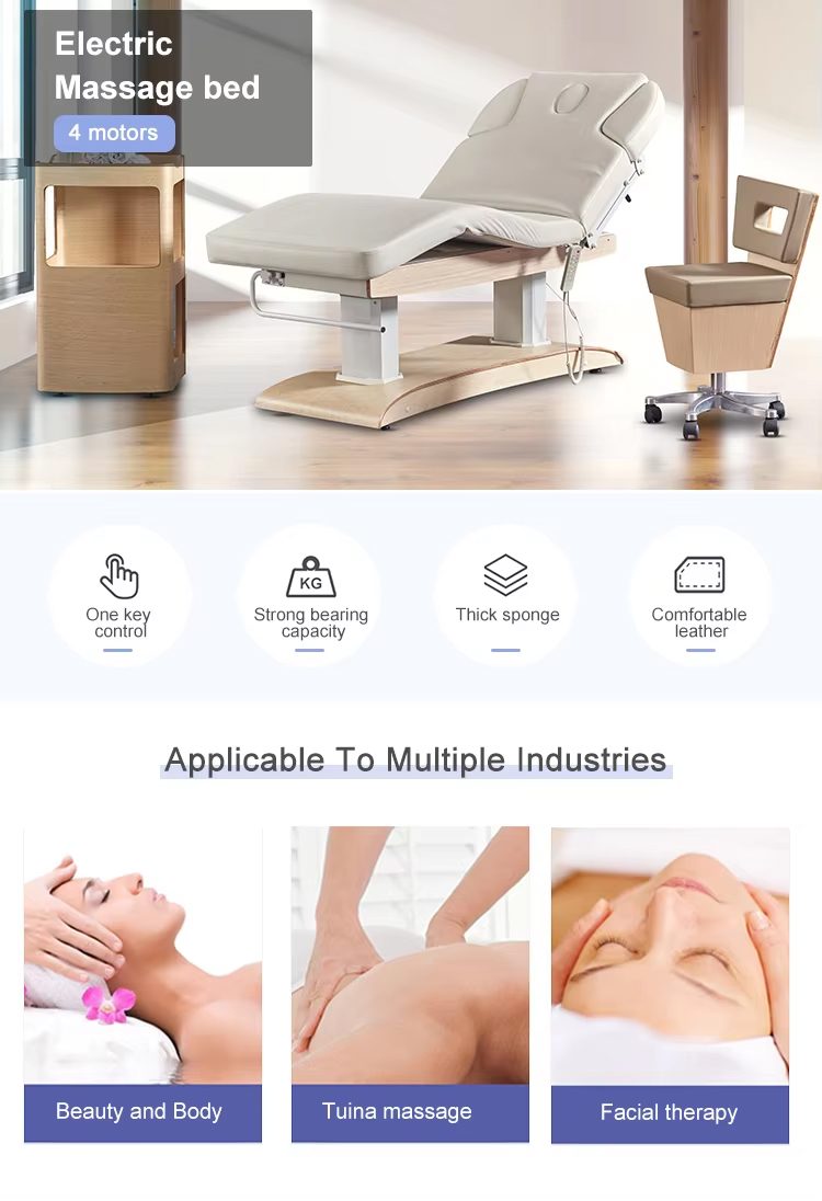 Cama de Masaje Eléctrica con B - Spa Wellness Health reseña y precio
