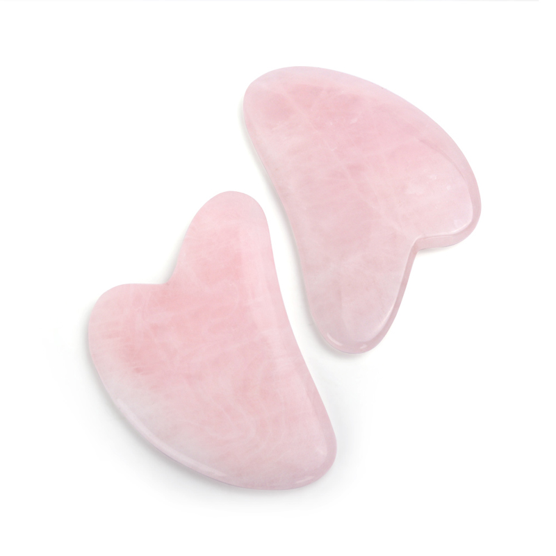 Herramienta de masaje de Cuarz - Gua Sha Tool Rose Quartz reseña y precio