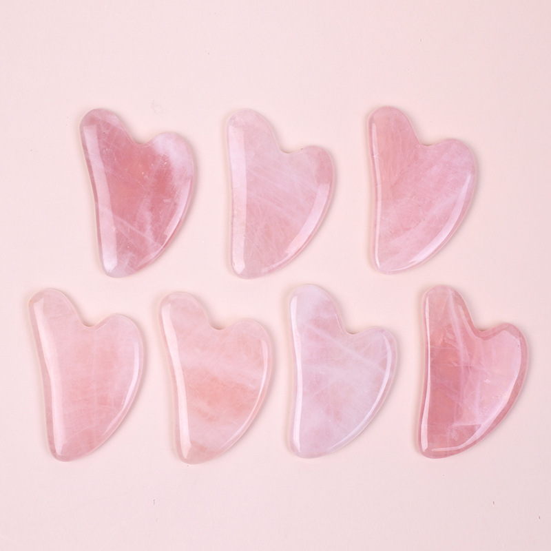 Herramienta Gua Sha de Cuarzo  - Gua Sha Tool Rose Quartz reseña y precio