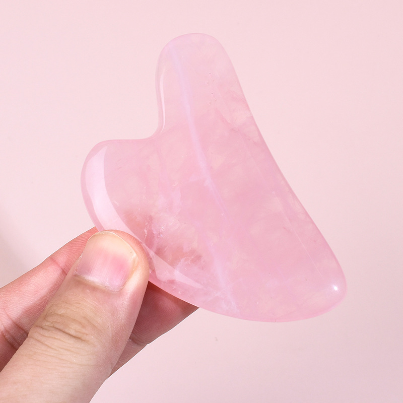 Herramienta Gua Sha de Cuarzo  - Gua Sha Tool Rose Quartz reseña y precio