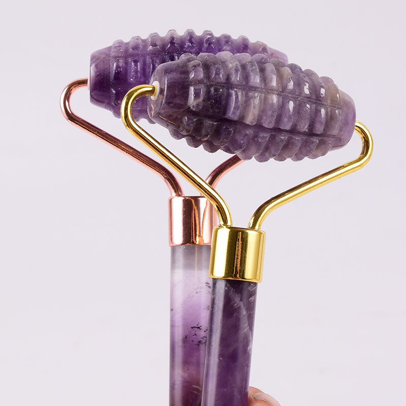 Rodillo facial de diente de si - Gua Sha Tool Rose Quartz reseña y precio