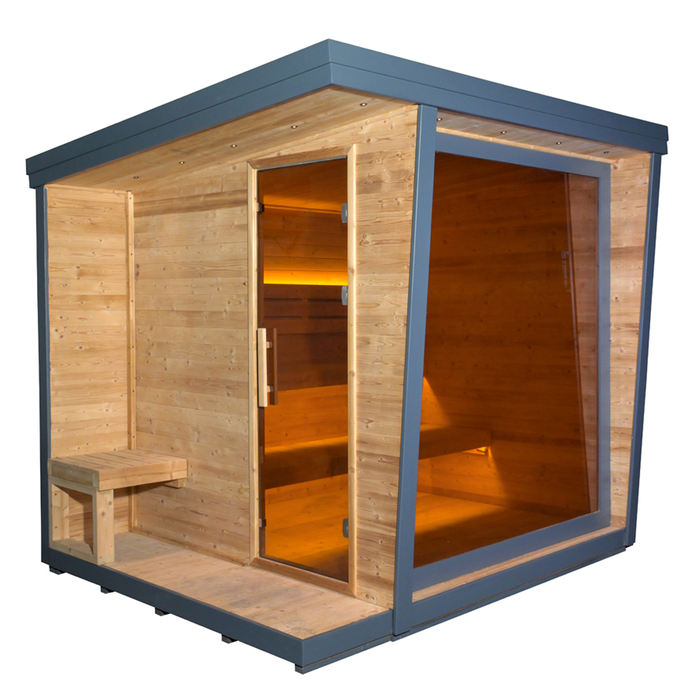 Sauna Seca Moderna para Exteri - Spa Wellness Health reseña y precio
