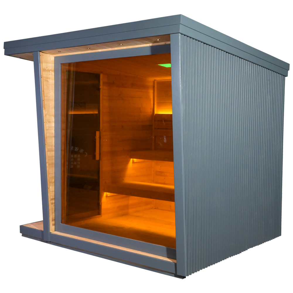 Sauna Seca Moderna para Exteri - Spa Wellness Health reseña y precio