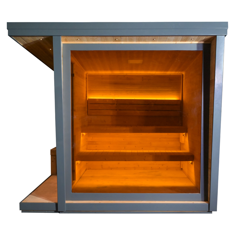 Sauna Seca Moderna para Exteri - Spa Wellness Health reseña y precio